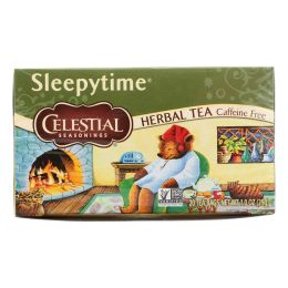 Celestial Seasonings Sleepytime Herbal Tea Caffeine Free - 20 Tea Bags - Case of 6 (SKU: 631002)