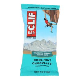 Clif Bar - Organic Cool Mint Chocolate - Case of 12 - 2.4 oz (SKU: 125385)